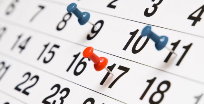 Scadenze fiscali: le date fino al 31/12/2017